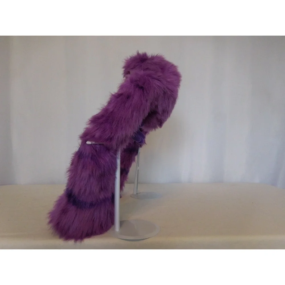 DISNEY Store Pixar Plush Monsters Inc University ART Purple Monster SAMPLE rare